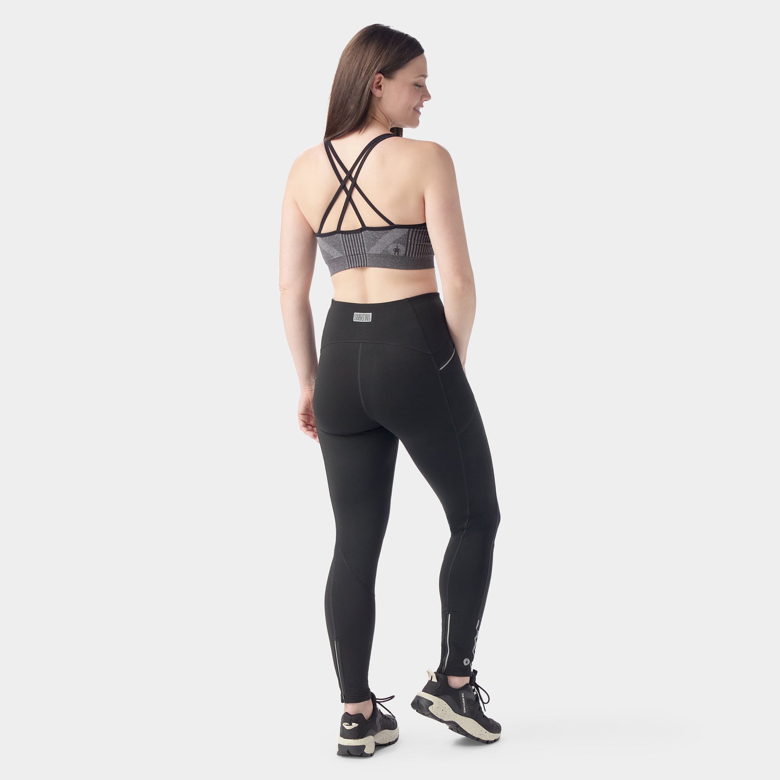 Women's Intraknit™ Strappy Bra Black Heather - ver - 2