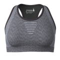 Women's Intraknit™ Racerback Bra Black Heather - ver - 3