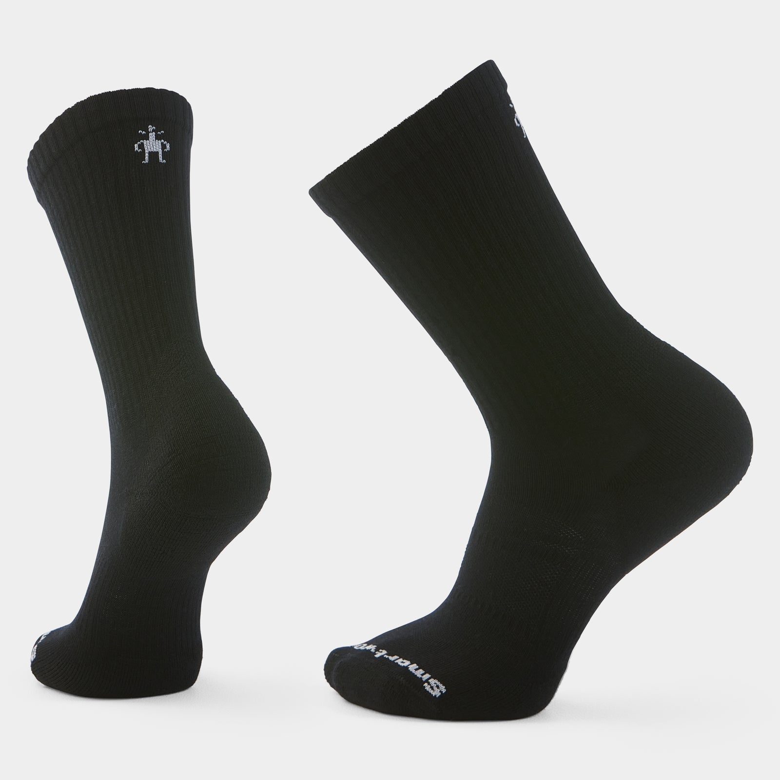 Everyday Athletic Crew Socks Black - ver - 1
