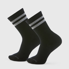 Everyday Athletic Striped Crew Socks Set