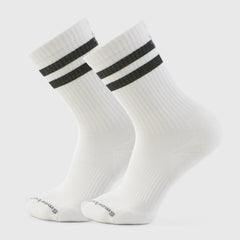 Everyday Athletic Striped Crew Socks Set