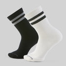 Everyday Athletic Striped Crew Socks Set