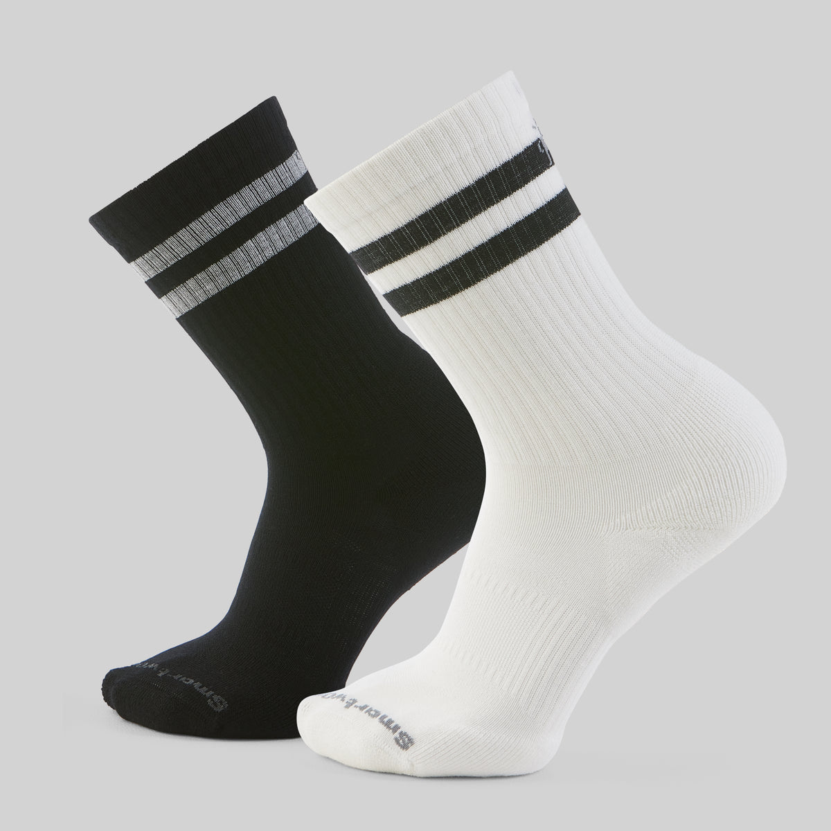 Everyday Athletic Striped Crew Socks Set  - ver - 1