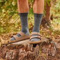 Hike Classic Edition Second Cut Crew Socks Charcoal - ver - 4