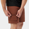 Pantaloncini cargo da escursionismo 7" (18cm) Merino da uomo  - visualizza - 3