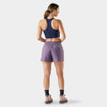 Women's Merino 4" Hike Short Purple Storm - ver - 5