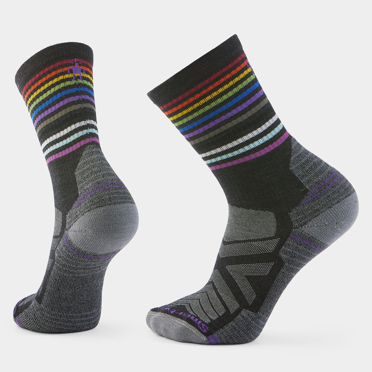 Wandersocken Light Cushion Crew mit Pride-Print  - 
