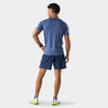 Men's Merino Short Sleeve Tee Nightfall Blue - ver - 2