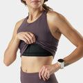 Women's Active Crop Bra Mink - ver - 4