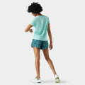 Women's Active Mesh Short Sleeve Pacific Blue - ver - 2