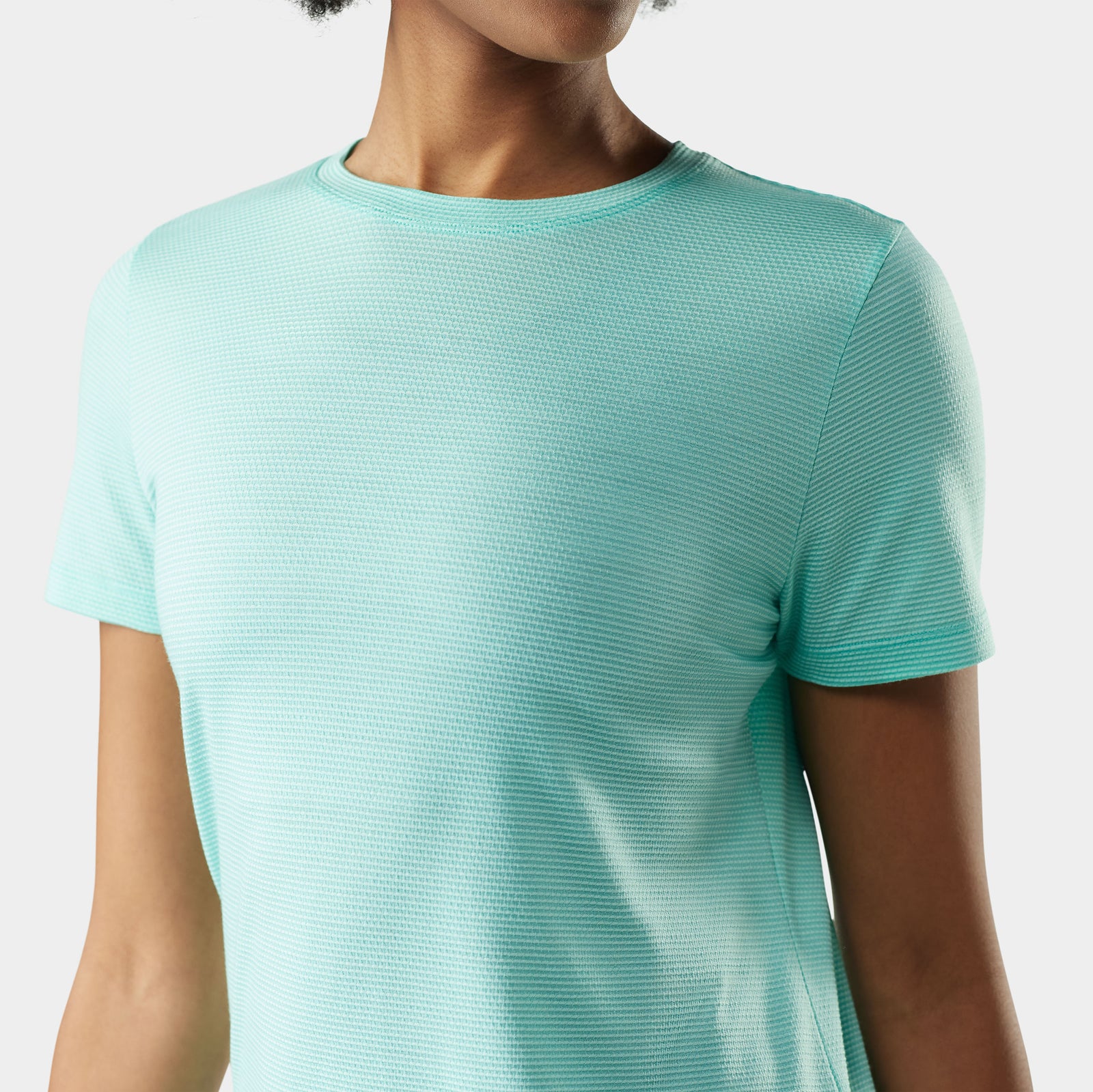Women's Active Mesh Short Sleeve Pacific Blue - ver - 3