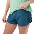 Short doublé Active 3" (8cm) pour femme  - voir - 3