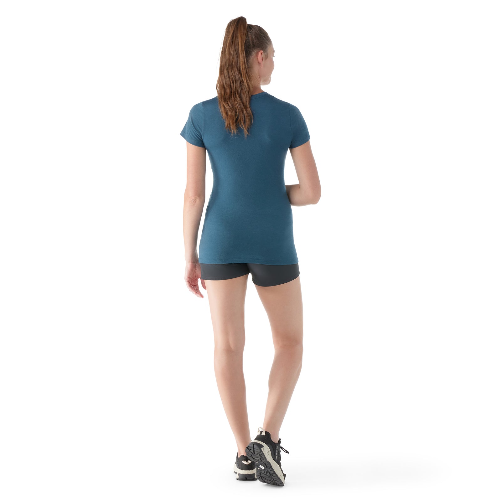 Women's Merino Short Sleeve Tee Boxed Twilight Blue - ver - 2