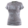 Women's Merino Short Sleeve Tee Boxed Purple Storm Mountain - ver - 3