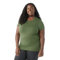 Women's Merino Short Sleeve Tee Plus Boxed Fern Green - ver - 1