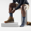 Hike Classic Edition Second Cut Crew Socks Deep Navy - ver - 2