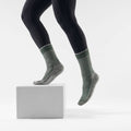 Hike Classic Edition Second Cut Crew Socks Dark Sage - ver - 2