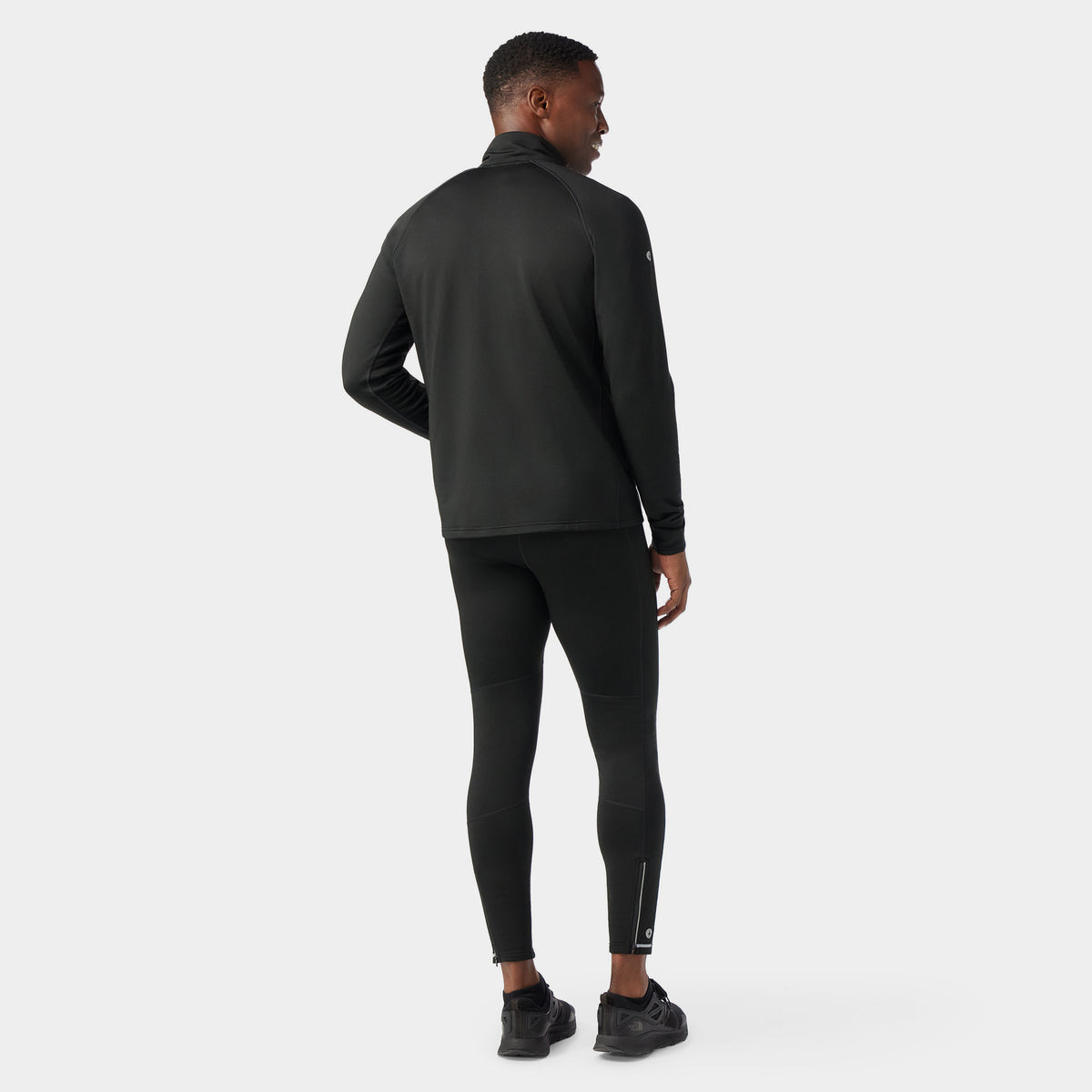 Pantalón Active Fleece Wind para hombre Black - ver - 2