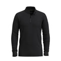 Men's Classic All-Season Merino Base Layer 1/4 Zip Boxed Black - ver - 3