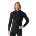 Men's Classic All-Season Merino Base Layer 1/4 Zip Boxed Black - ver - 1