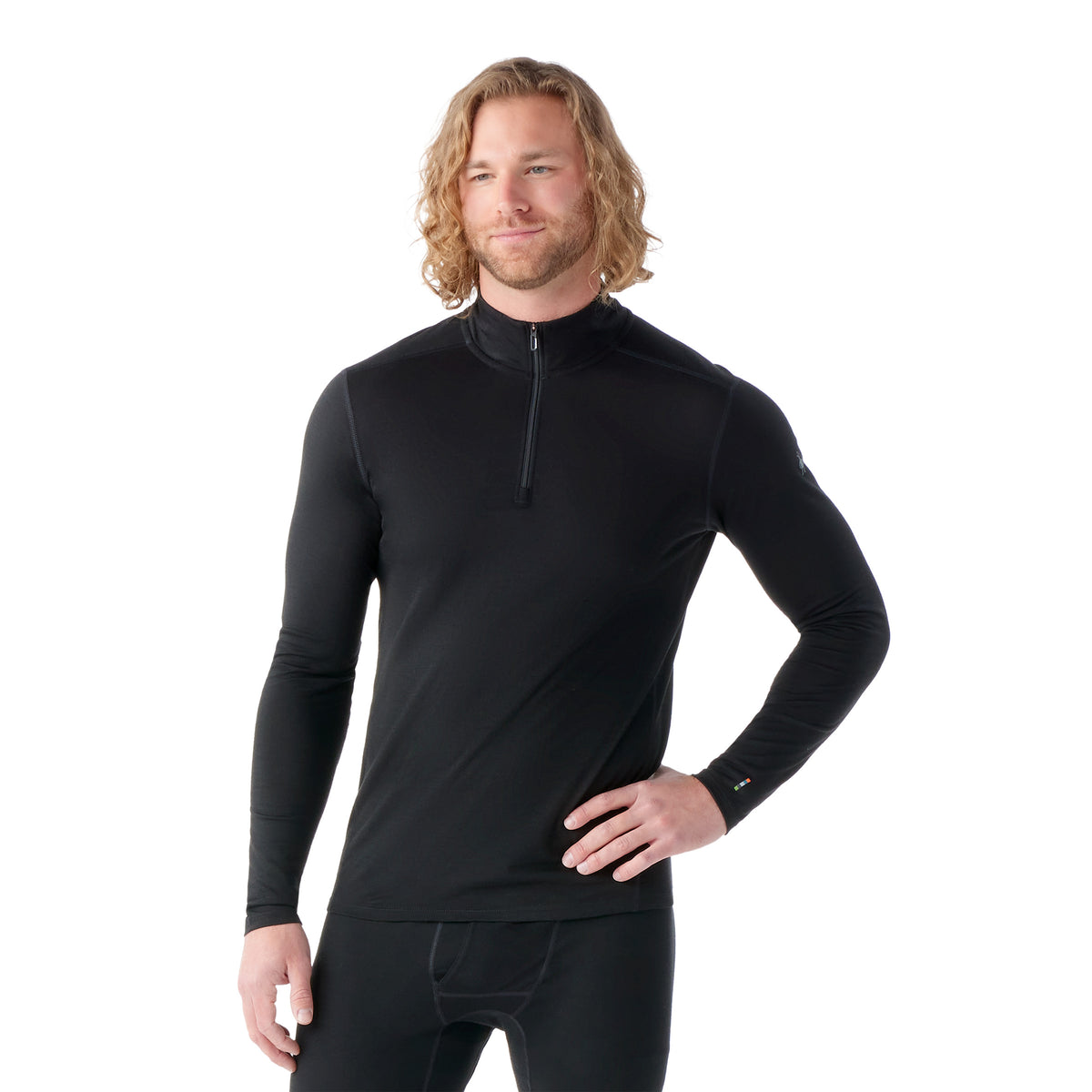 Haut de base à demi-glissière Classic All-Season Merino pour homme  - 1