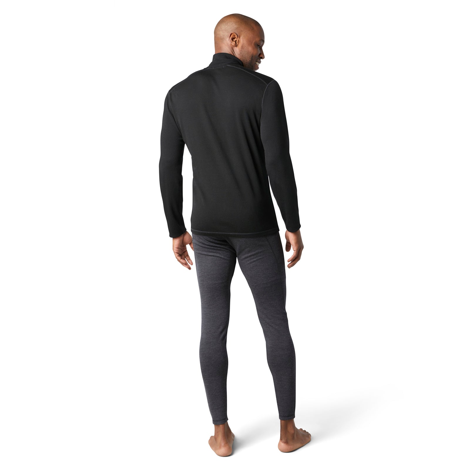 Strato base con mezza cerniera Classic Thermal Merino da uomo  - visualizza - 2