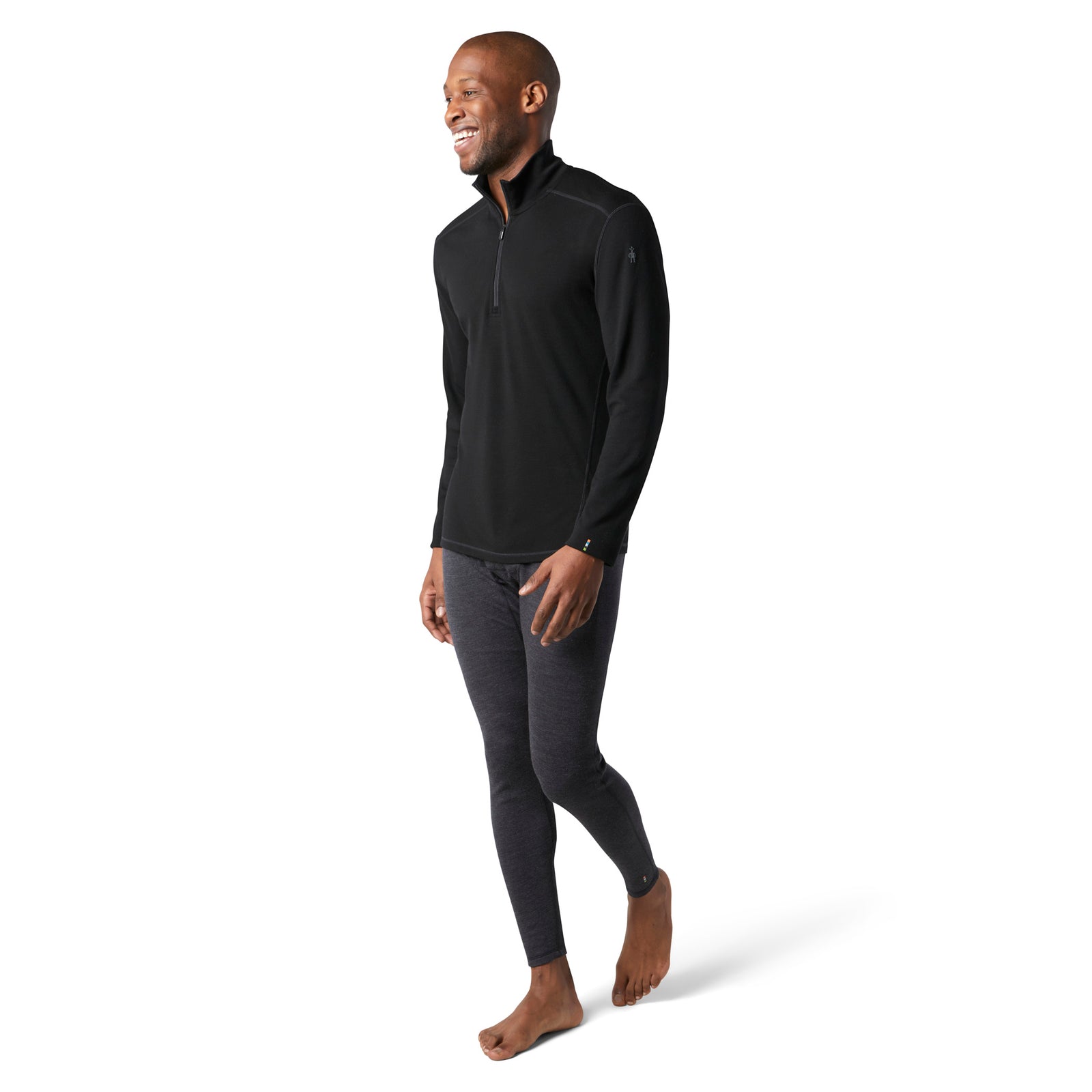 Strato base con mezza cerniera Classic Thermal Merino da uomo  - visualizza - 1
