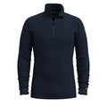 Men's Classic Thermal Merino Base Layer 1/4 Zip Boxed Deep Navy - ver - 3
