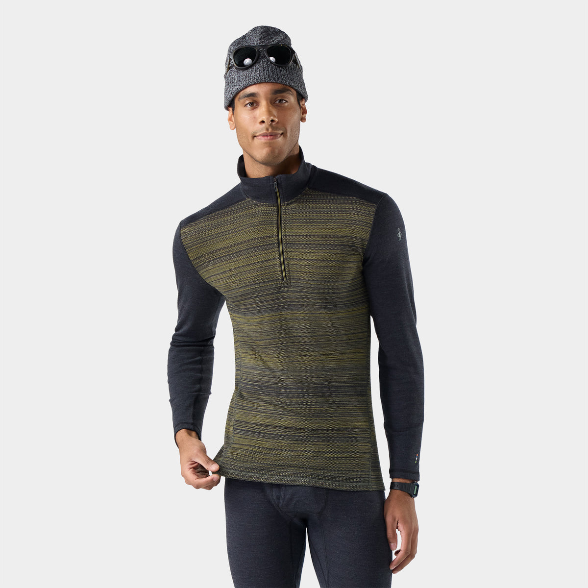 Classic Thermal 1/4 Base Layer Zip Bronze Color Shift - ver - 1