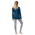 Women's Classic All-Season Merino Base Layer 1/4 Zip Boxed Twilight Blue - ver - 2