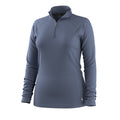 Women's Classic All-Season Merino Base Layer 1/4 Zip Boxed Nightfall Blue - ver - 3