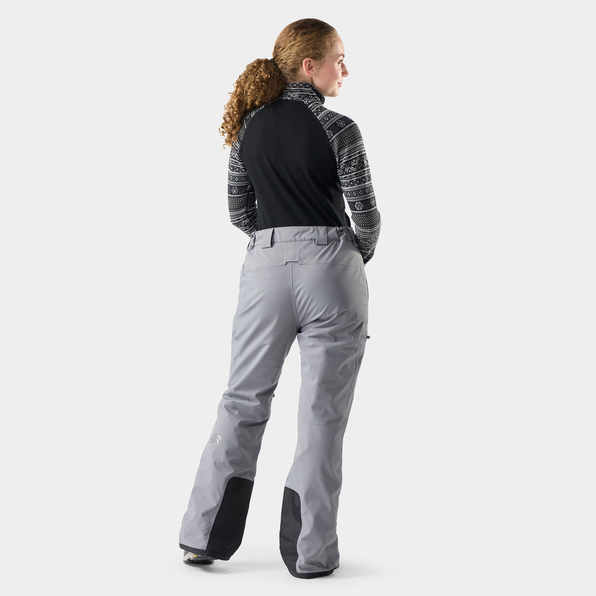 Classic Thermal 1/4 Base Layer Zip Black Fair Isle Fun - ver - 2