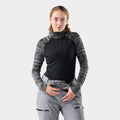 Classic Thermal 1/4 Base Layer Zip Black Fair Isle Fun - ver - 1