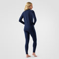 Classic Thermal 1/4 Base Layer Zip Deep Navy - ver - 2