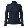 Classic Thermal 1/4 Base Layer Zip Deep Navy - ver - 3