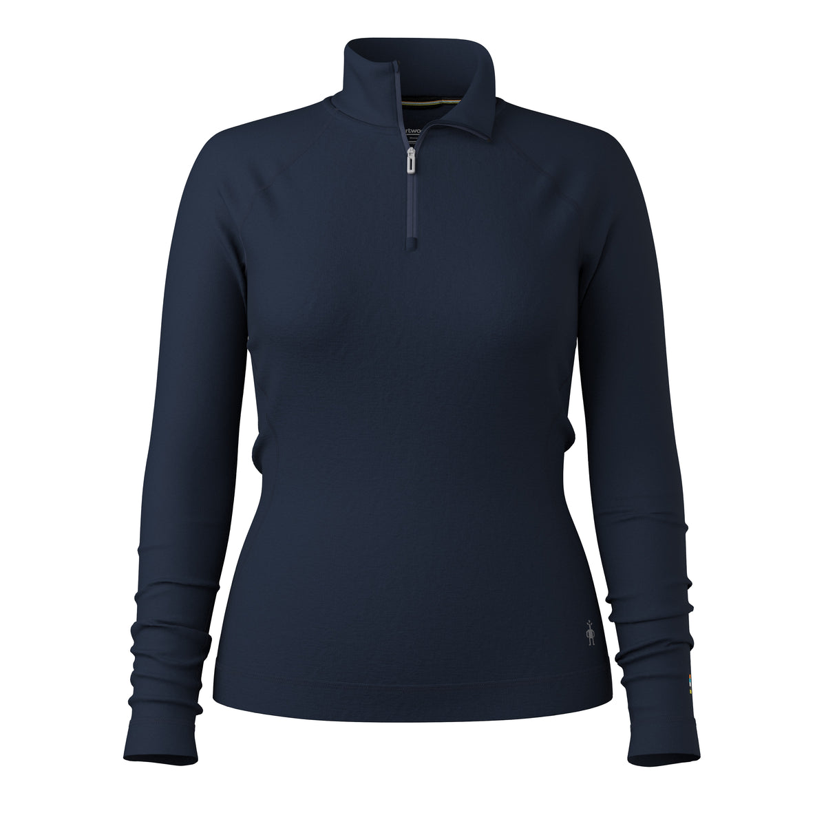 Classic Thermal 1/4 Base Layer Zip Deep Navy - ver - 3
