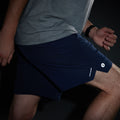 Gefütterte Shorts 7" (18cm) Active für Herren Deep Navy - ansehen - 4