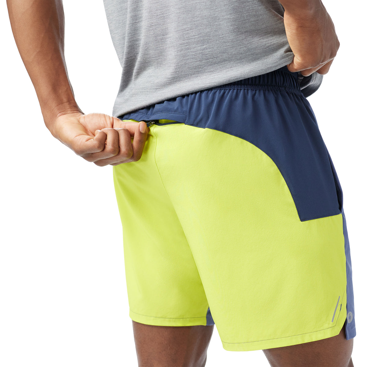 Men's Active Lined 7" Short Nightfall Blue - ver - 3