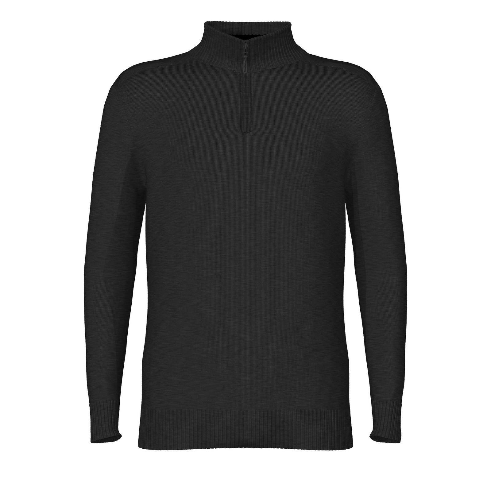 Men's Sparwood 1/4 Zip Sweater Charcoal Heather - ver - 3