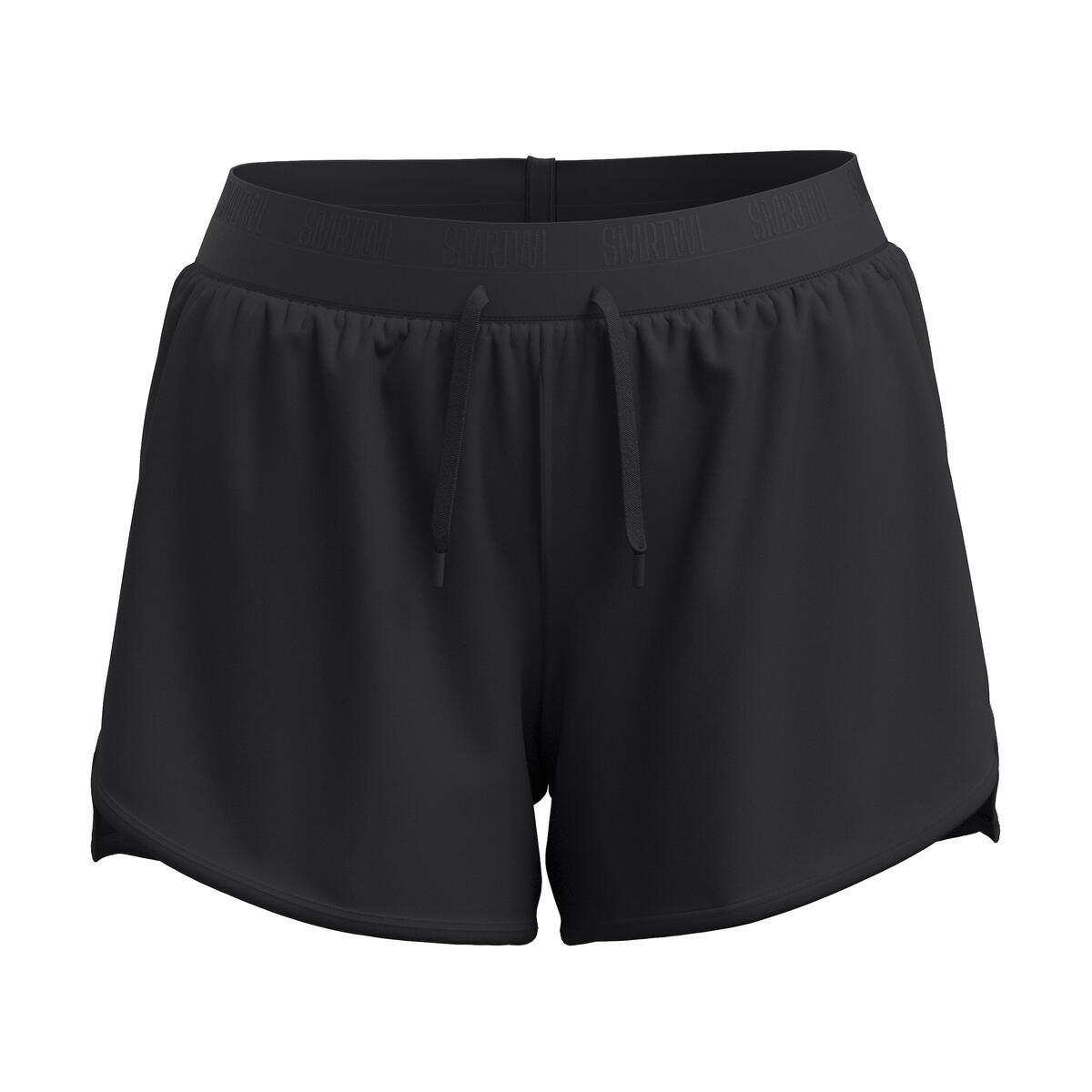 Short doublé Active 4" (10cm) pour femme  - voir - 3