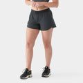 Short doublé Active 4" (10cm) pour femme  - voir - 1