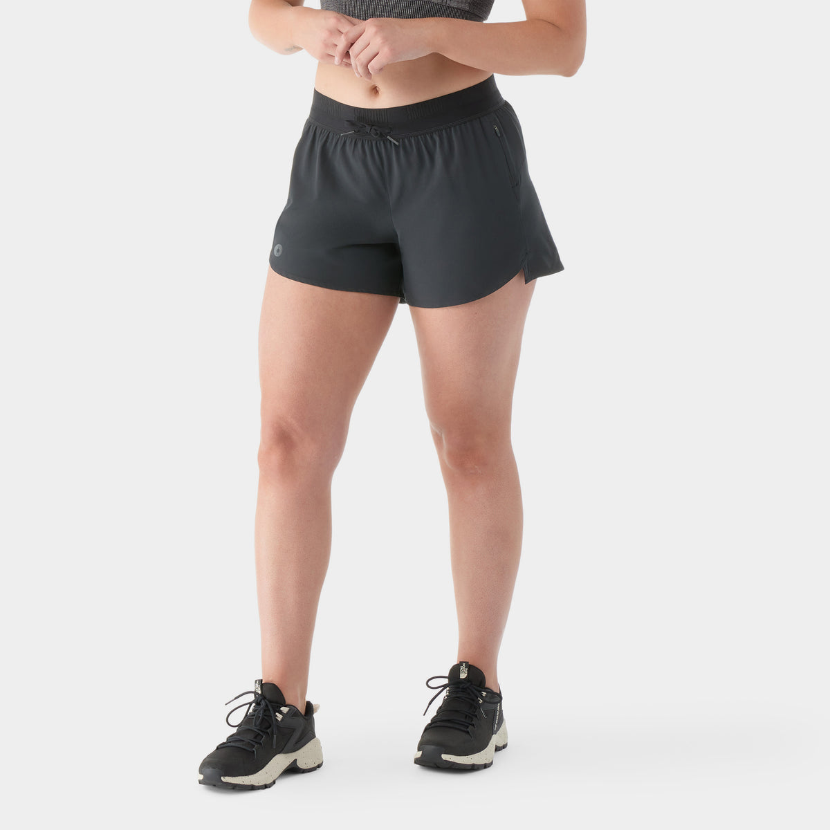 Short doublé Active 4" (10cm) pour femme  - voir - 1
