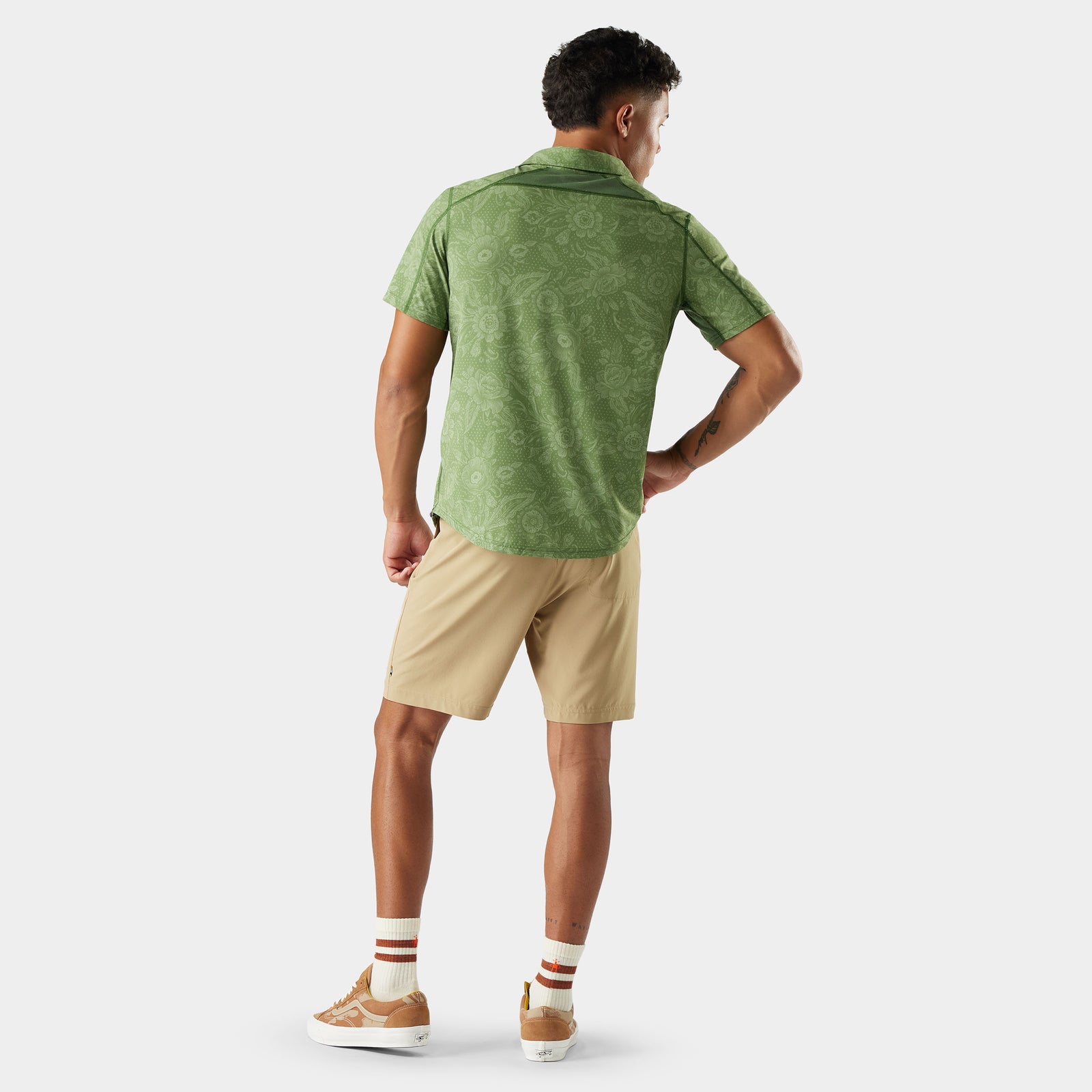 Men's 8" Short Khaki - ver - 2