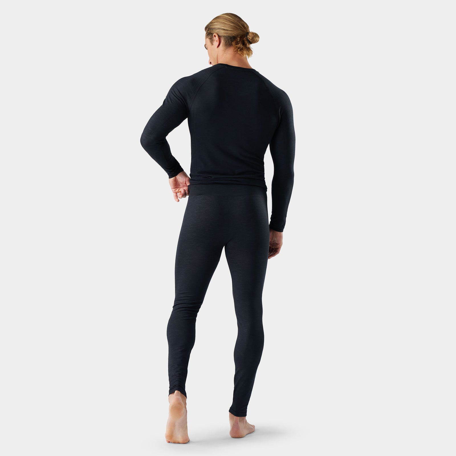 Men's Intraknit™ All-Season Merino Base Layer Bottom Black - ver - 2