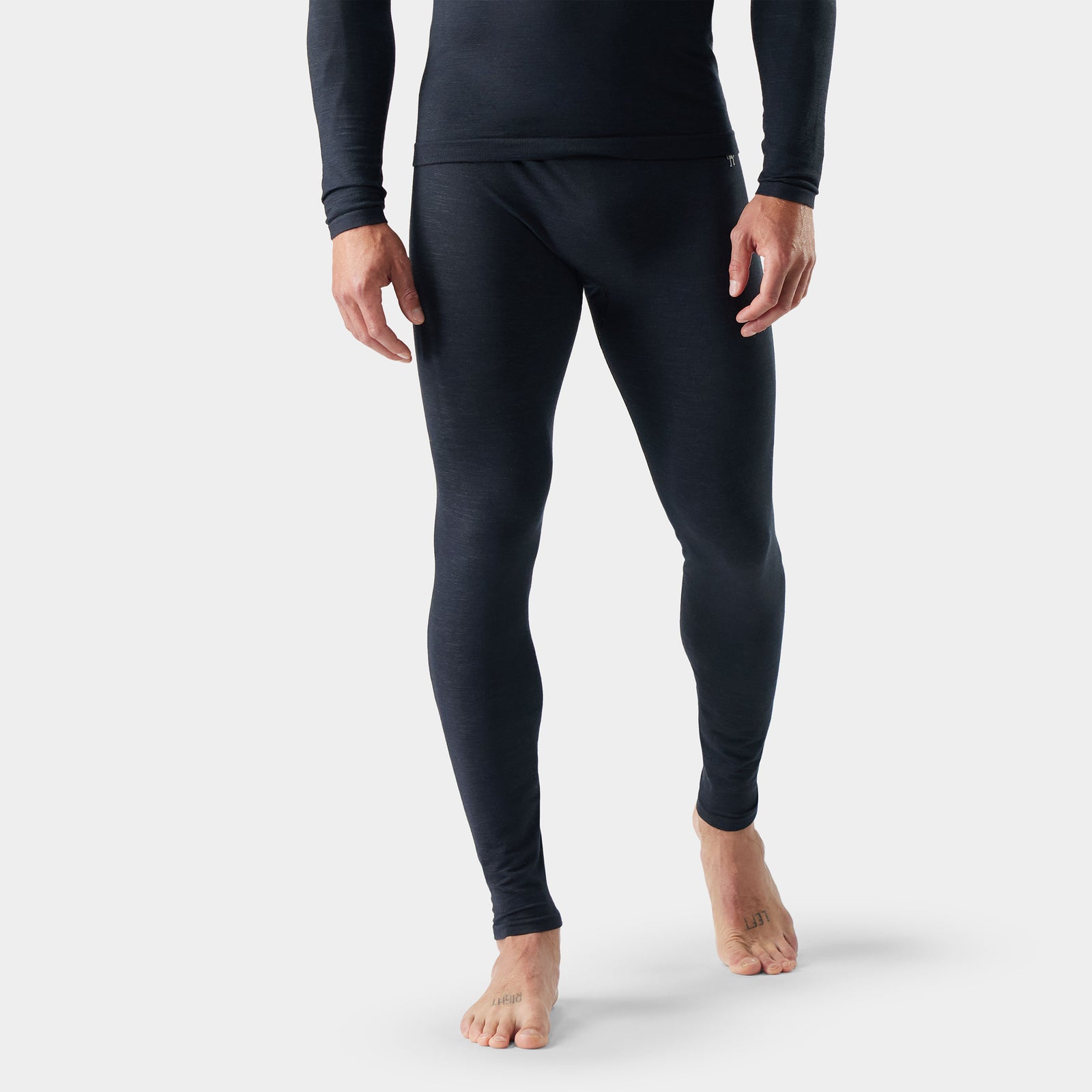 Men's Intraknit™ All-Season Merino Base Layer Bottom Black - ver - 1