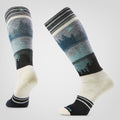 Women's Snowboard Twilight Vista Over The Calf Socks Moonbeam - ver - 1