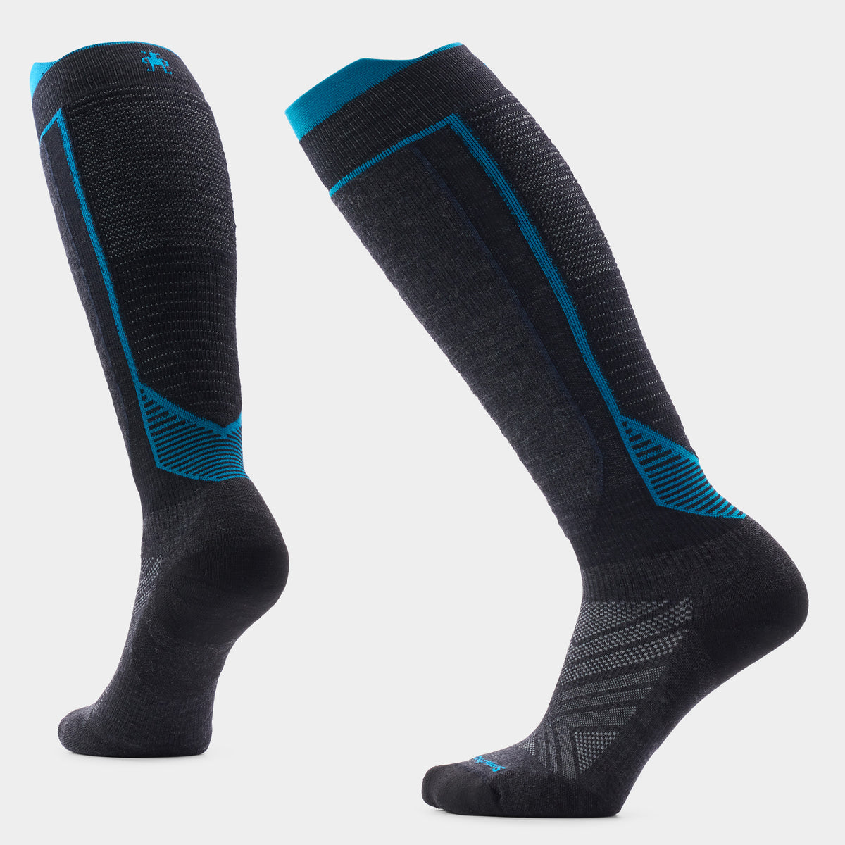 Women's Ski OTC Socks Charcoal - ver - 1