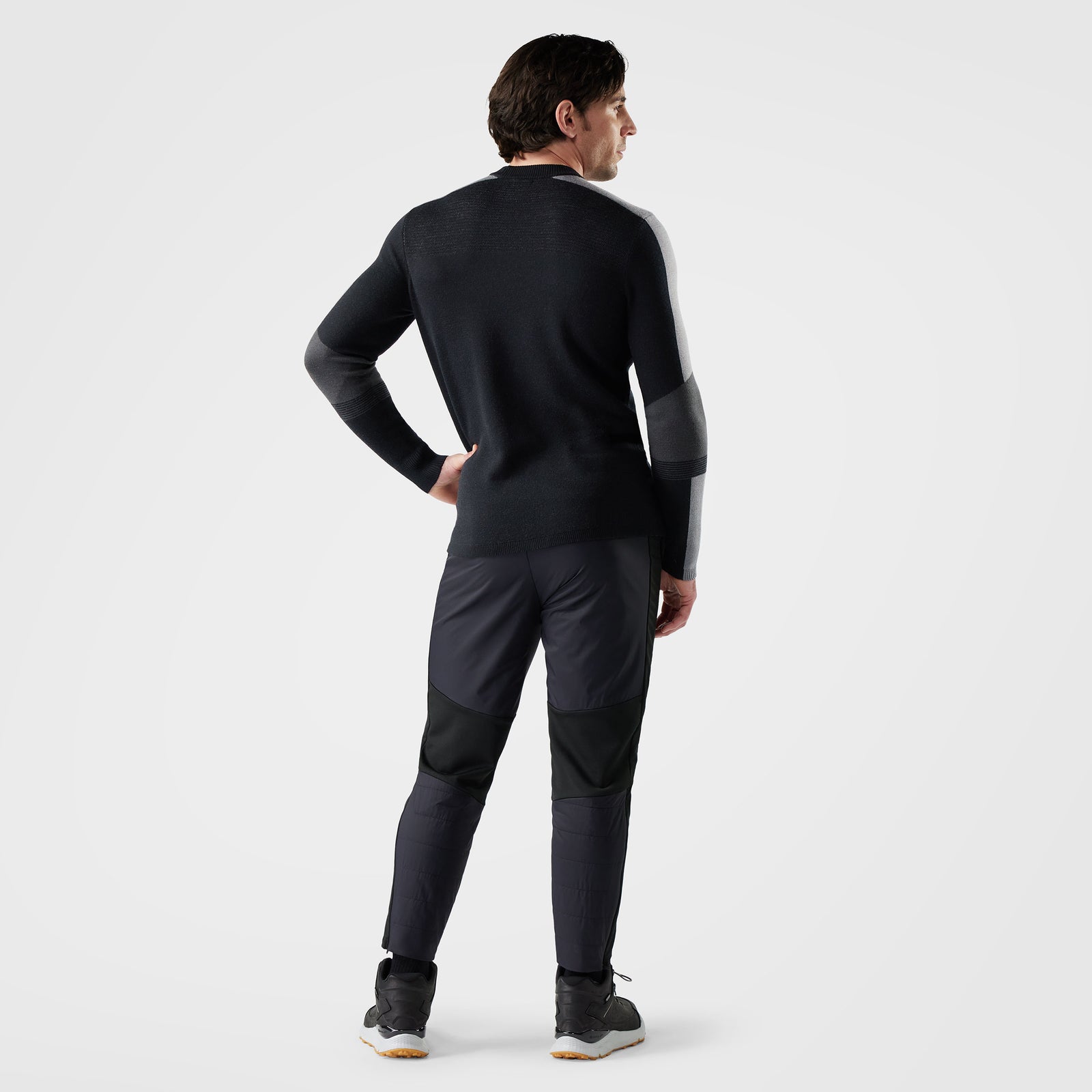 Men's Alpine Crew Black - ver - 2
