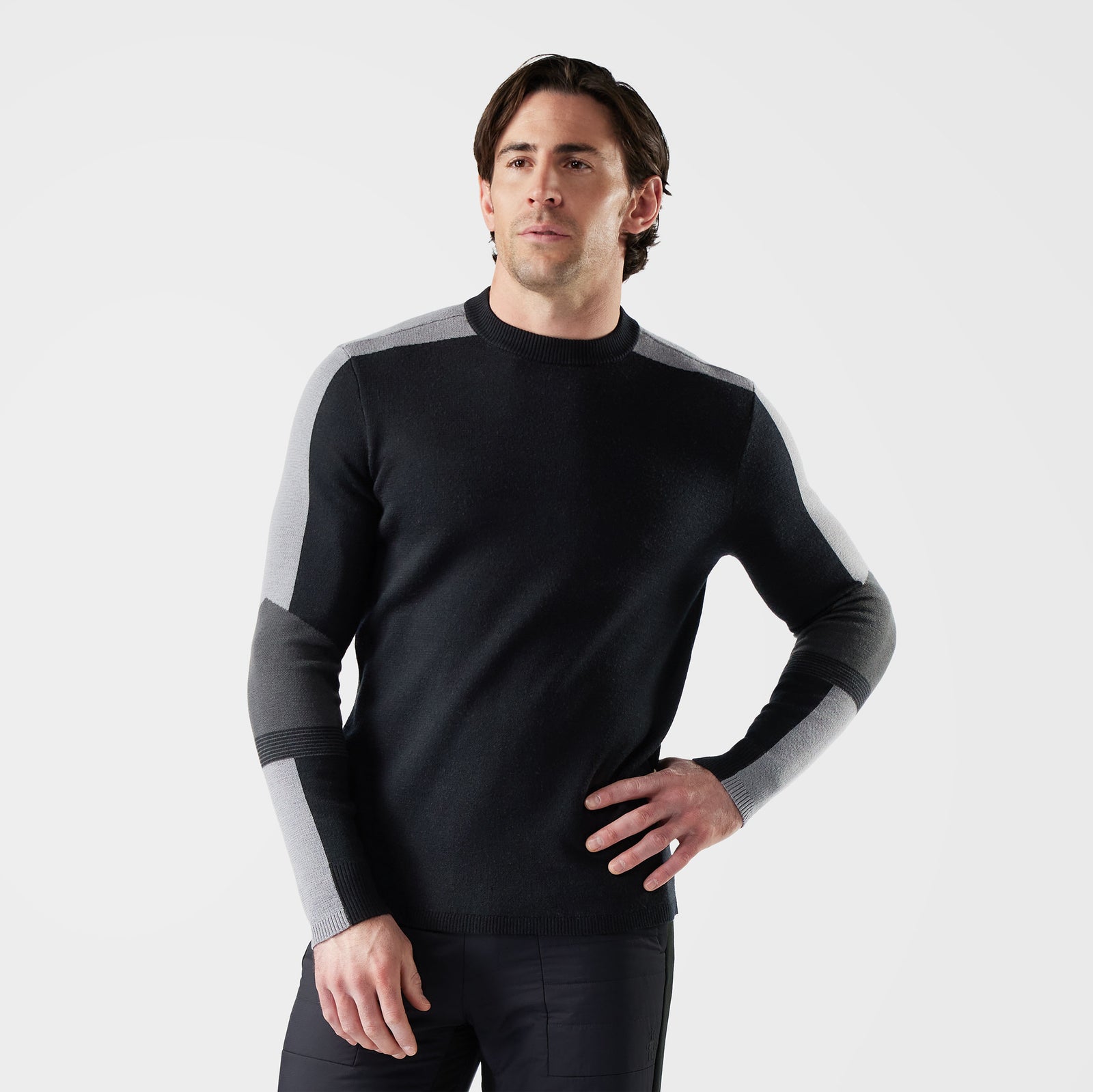 Men's Alpine Crew Black - ver - 1