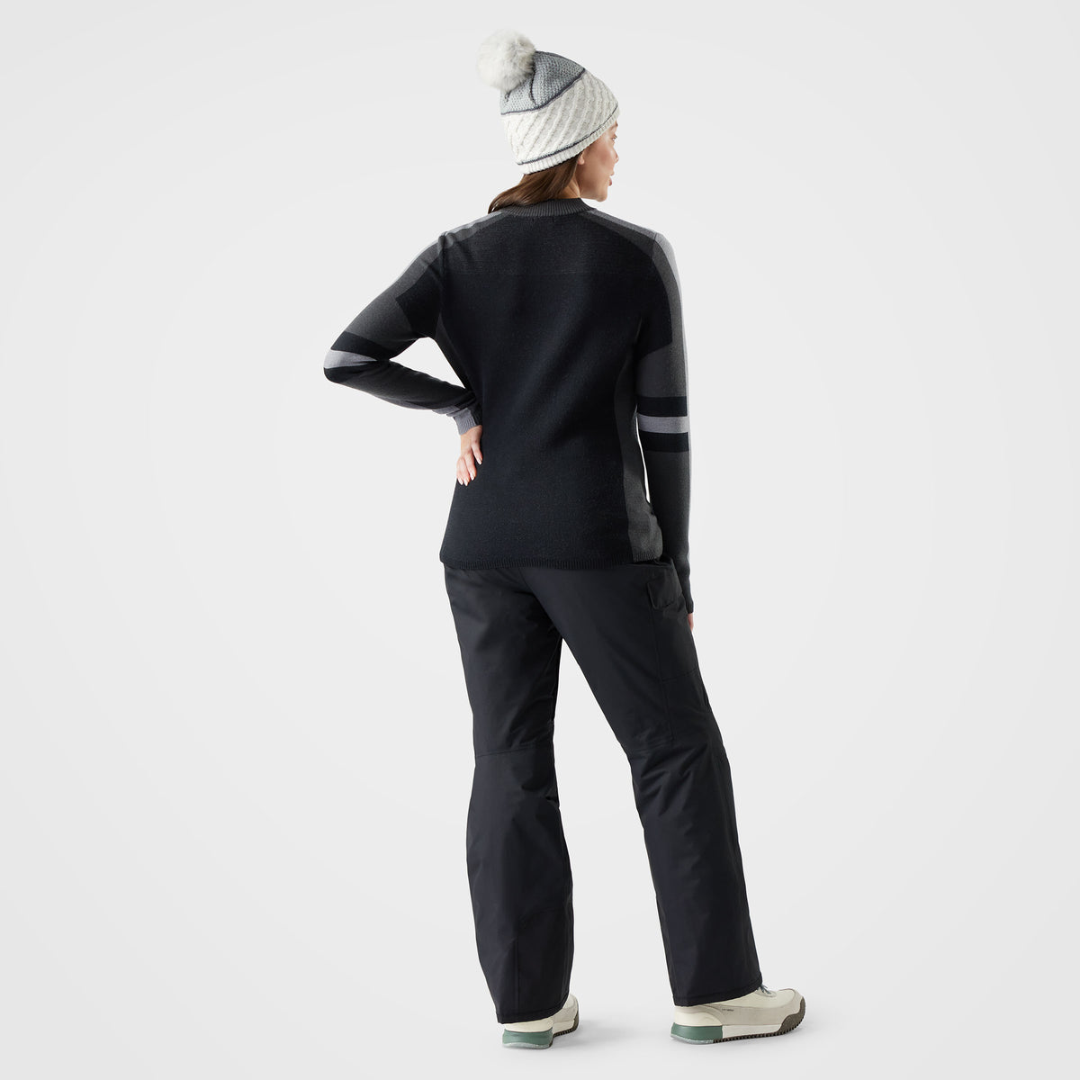 Rundhalsausschnitt Alpine für Damen  - ansehen - 2